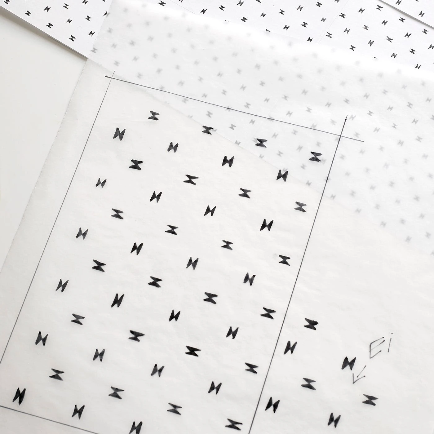 Sashi Geo Navy Duvet Cover 5 Sashi Geo Navy Duvet Cover - Image 3