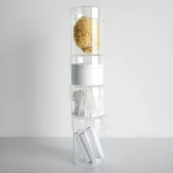 Schale Clear Medium Glass Case -Furniture Store schale tower brighter version 1