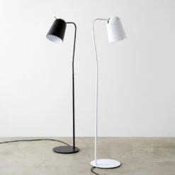 Dodo Black Floor Lamp -Furniture Store sf579084fl 100973 gallery 1 1