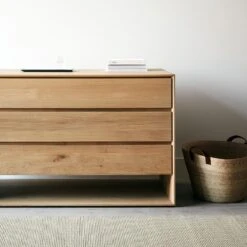 Natural Tall Floor Basket -Furniture Store su18 page 25 hoyne chest of drawers 2