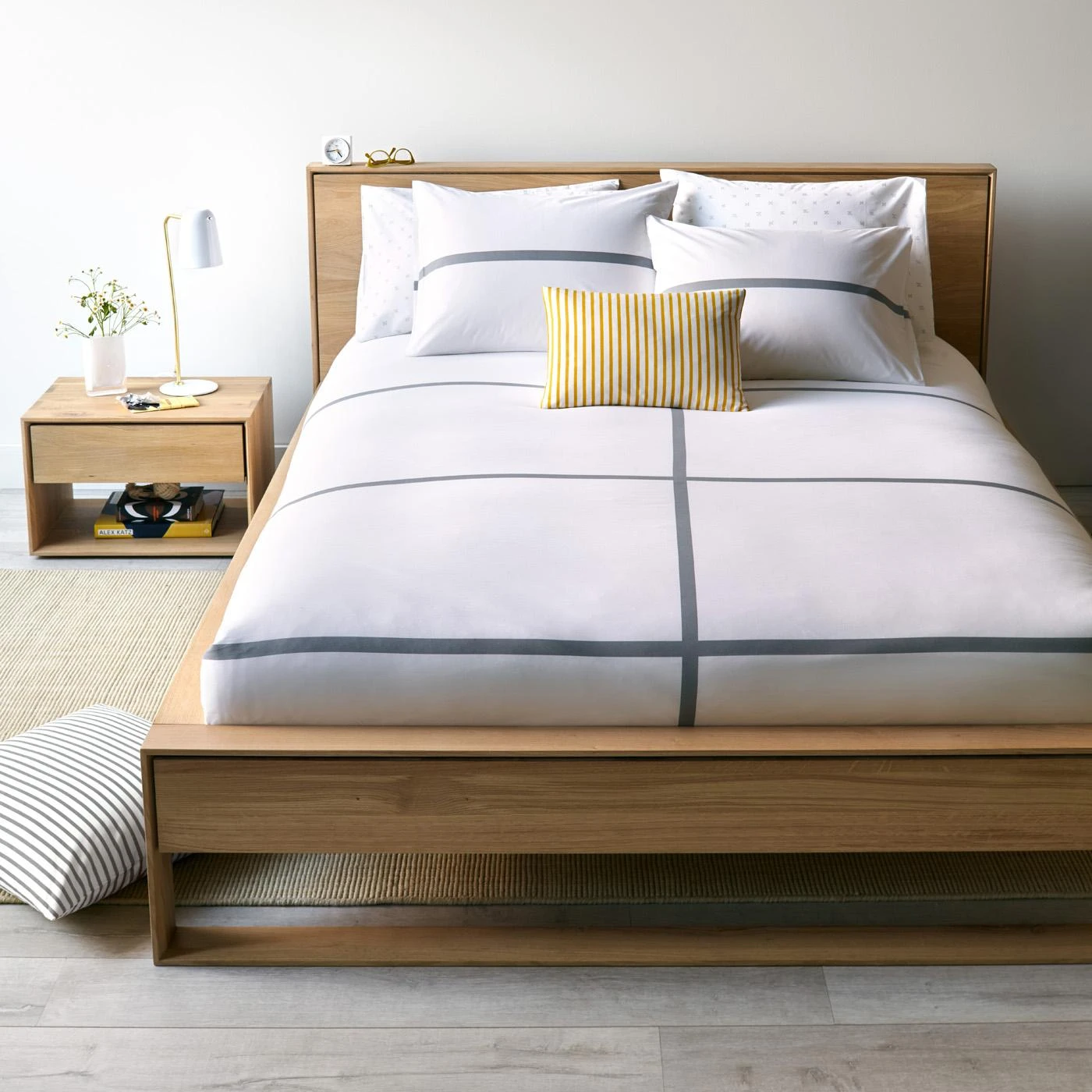 Nordic II Oak Nightstand 10 Nordic II Oak Nightstand - Image 8