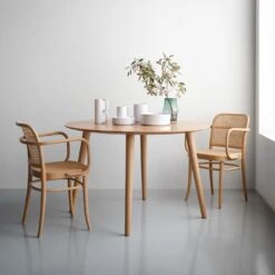 Arc Green Vase 8.3" H -Furniture Store su24 811chairmalmotable 2 9