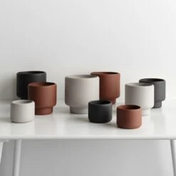 Botany Black Small Planter -Furniture Store su24 botanyplanters 1 1 6