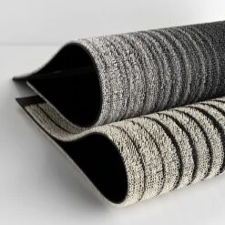 Fade Shag Stone Runner 24" X 72" 9 Fade Shag Stone Runner 24" X 72" -Furniture Store su24 chilewichmatrunnerdetail 4