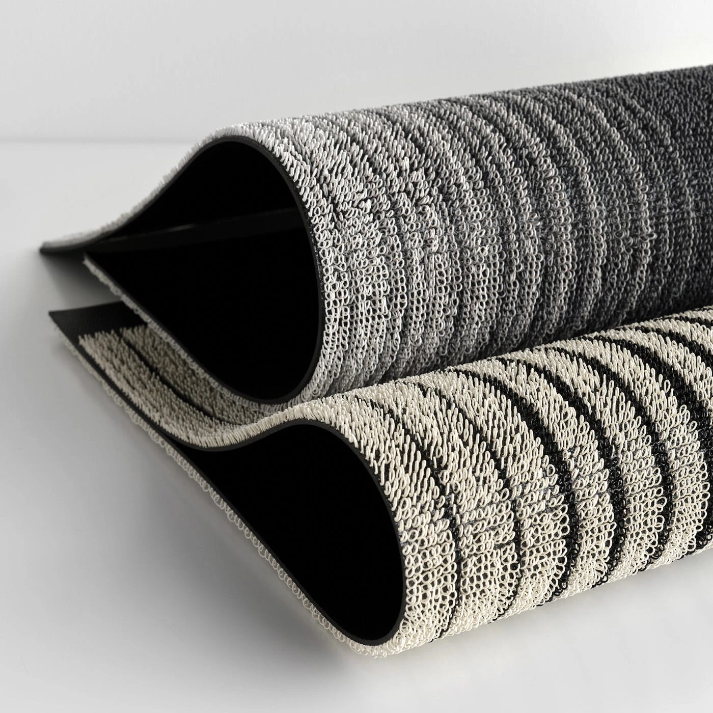 Fade Shag Stone Runner 24" X 72" 5 Fade Shag Stone Runner 24" X 72" - Image 3