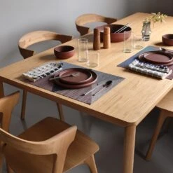 Rondo Chrome Salad Servers -Furniture Store su24 colomboairoaktablebokchair 11