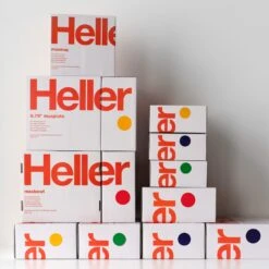 Heller Rainbow Mugs Set Of 6 -Furniture Store su24 hellercolordinnerwarepackaging 2 2