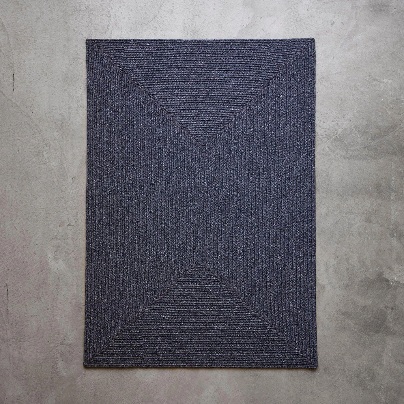 Tate Graphite Braided Rug 3 Tate Graphite Braided Rug