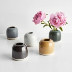 Thrown Green Bud Vase -Furniture Store thrown bud vases gallery gallery2 2