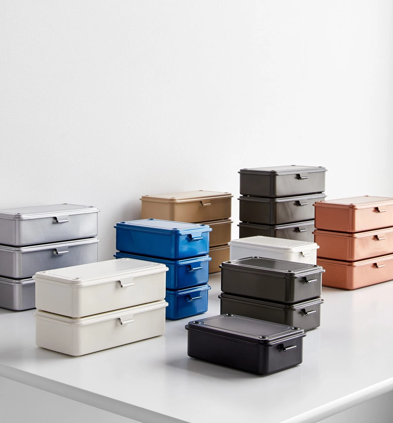 Toyo Steel Copper Stackable Storage Box 7.9" 10 Toyo Steel Copper Stackable Storage Box 7.9" - Image 8