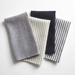 Oxford Stripe Natural Linen Teatowel 13 Oxford Stripe Natural Linen Teatowel -Furniture Store unison 10 17 web0983 1