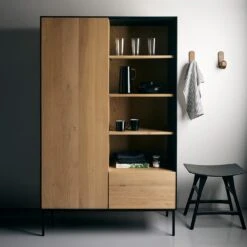 Osso Black Stool -Furniture Store unison 10 22 7154