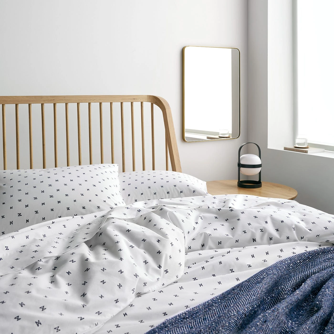 Sashi Geo Navy Duvet Cover 9 Sashi Geo Navy Duvet Cover - Image 7