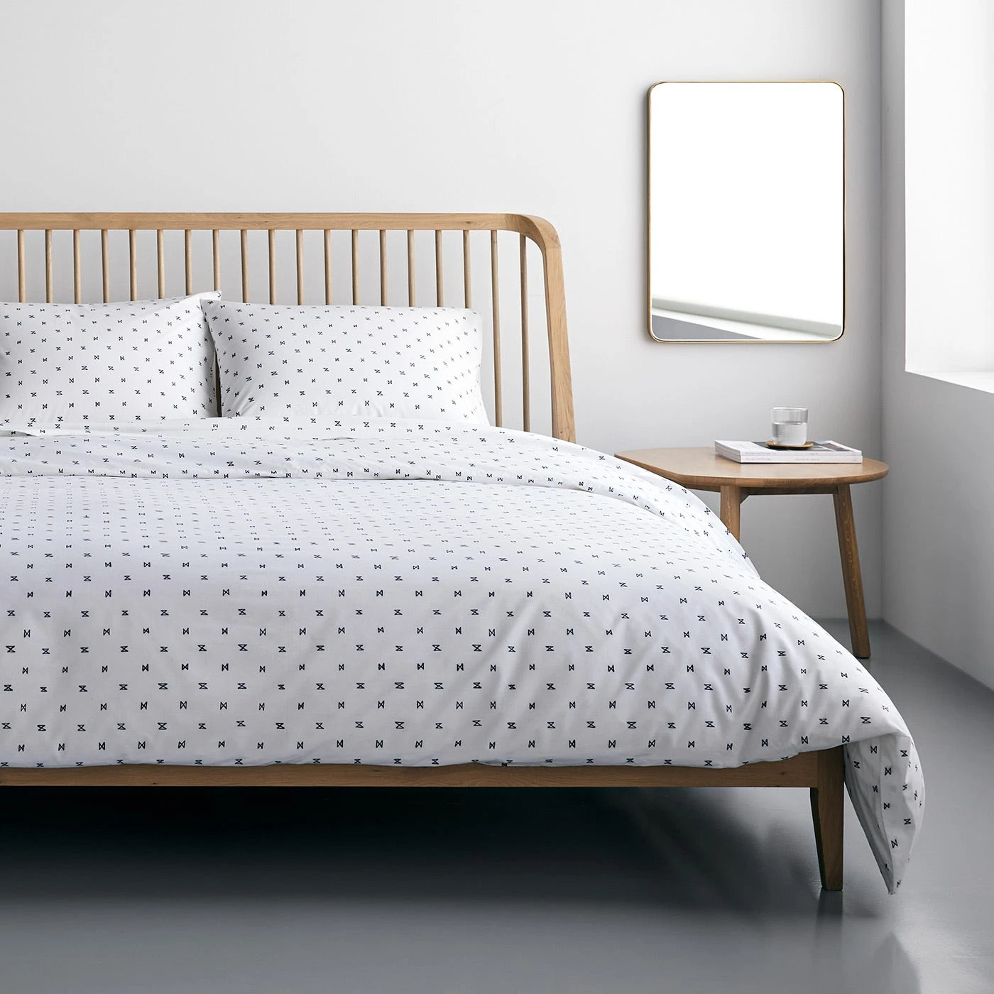 Sashi Geo Navy Duvet Cover 8 Sashi Geo Navy Duvet Cover - Image 6