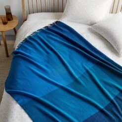 Miami Deep Ocean Blue Throw Blanket 15 Miami Deep Ocean Blue Throw Blanket -Furniture Store unison 10 23 6918