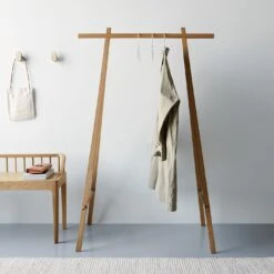 Spindle Oak Bench -Furniture Store unison 10 23 7220 1