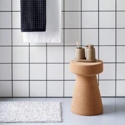 Stitch Black + White Hand Towel 32 Stitch Black + White Hand Towel -Furniture Store unison 10 23 7432 2 8