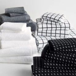 Logan Graphite Towel 6pc Bundle -Furniture Store unison 10 23 7519