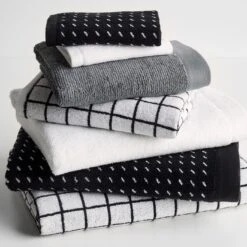 Logan Graphite Hand Towel -Furniture Store unison 10 23 7530