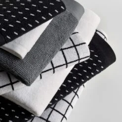 Logan Graphite Hand Towel -Furniture Store unison 10 23 7535