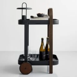 Bellwood Black Cart 13 Bellwood Black Cart -Furniture Store unison 10 23 7845