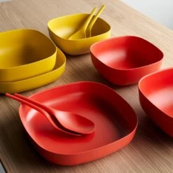 Ekobo Persimmon Medium Salad Bowl 13 Ekobo Persimmon Medium Salad Bowl -Furniture Store unison 1 23 10928 4