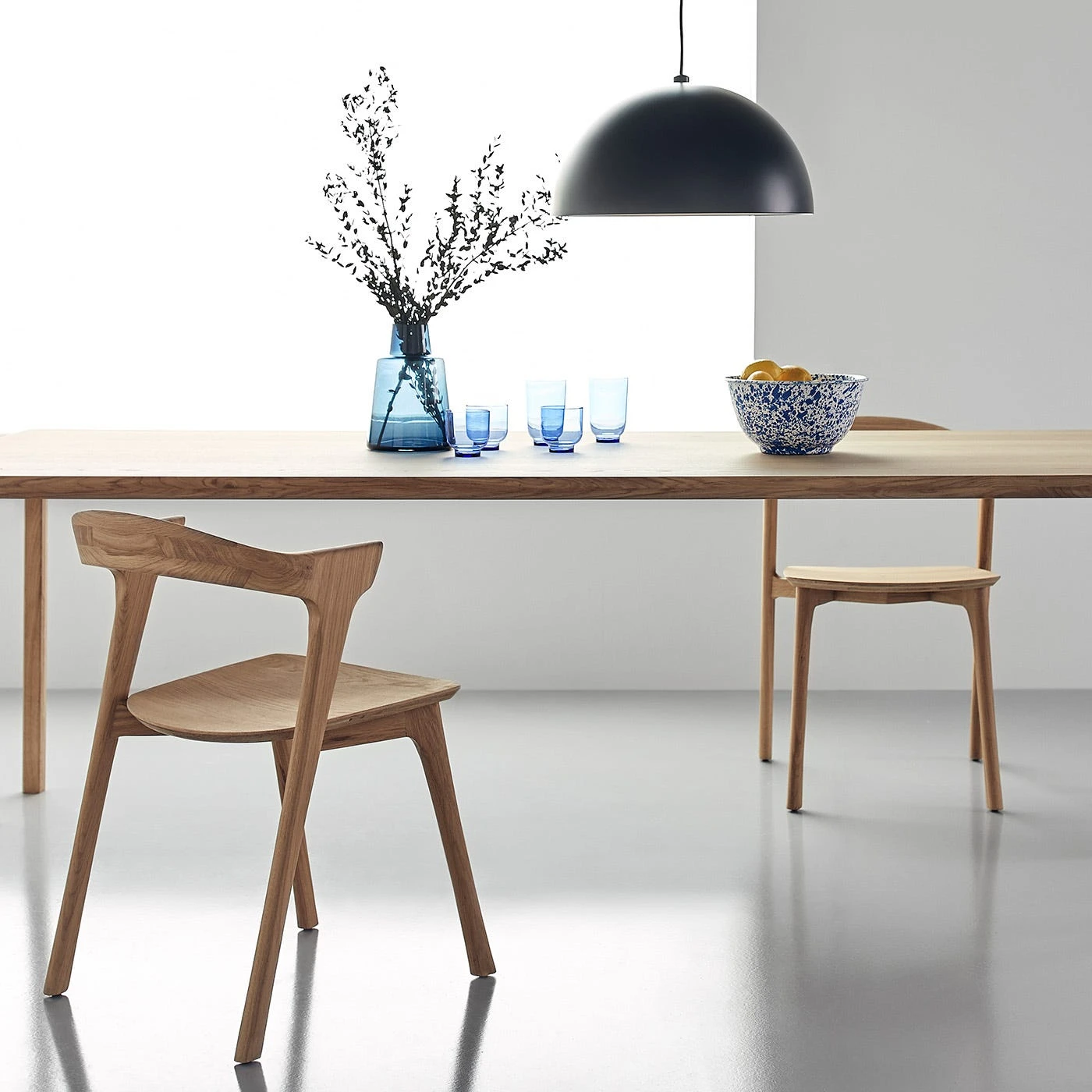 Splatter Blue Enamelware Large Salad Bowl 10 Splatter Blue Enamelware Large Salad Bowl - Image 8