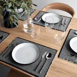 Mourne Check Granite Placemats Set Of 4 20 Mourne Check Granite Placemats Set Of 4 -Furniture Store unison 1 23 11287 6