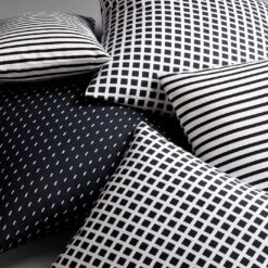 Sailor Black Throw Pillow Cover 12" X 18" -Furniture Store unison 5 22 4864 8