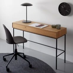 Ruth Deep Space Table Lamp 19" -Furniture Store unison 5 23 0215 4