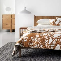 Larch Ginger Pillowcase Set -Furniture Store unison 5 23 0456 white lamps with rug 6