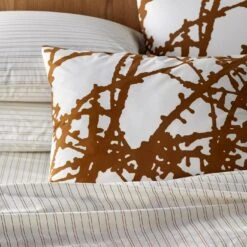 Porter Ginger Pillowcase Set -Furniture Store unison 5 23 0476 3