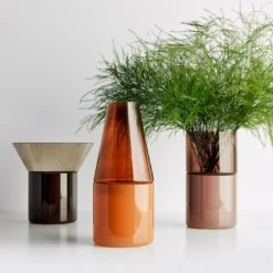 Broste Copenhagen Georg Dark Brown Vase 11 Broste Copenhagen Georg Dark Brown Vase -Furniture Store unison 7 23 5087 1