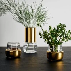 LSA International Aurum Vase 6.75" -Furniture Store unison 7 23 5116