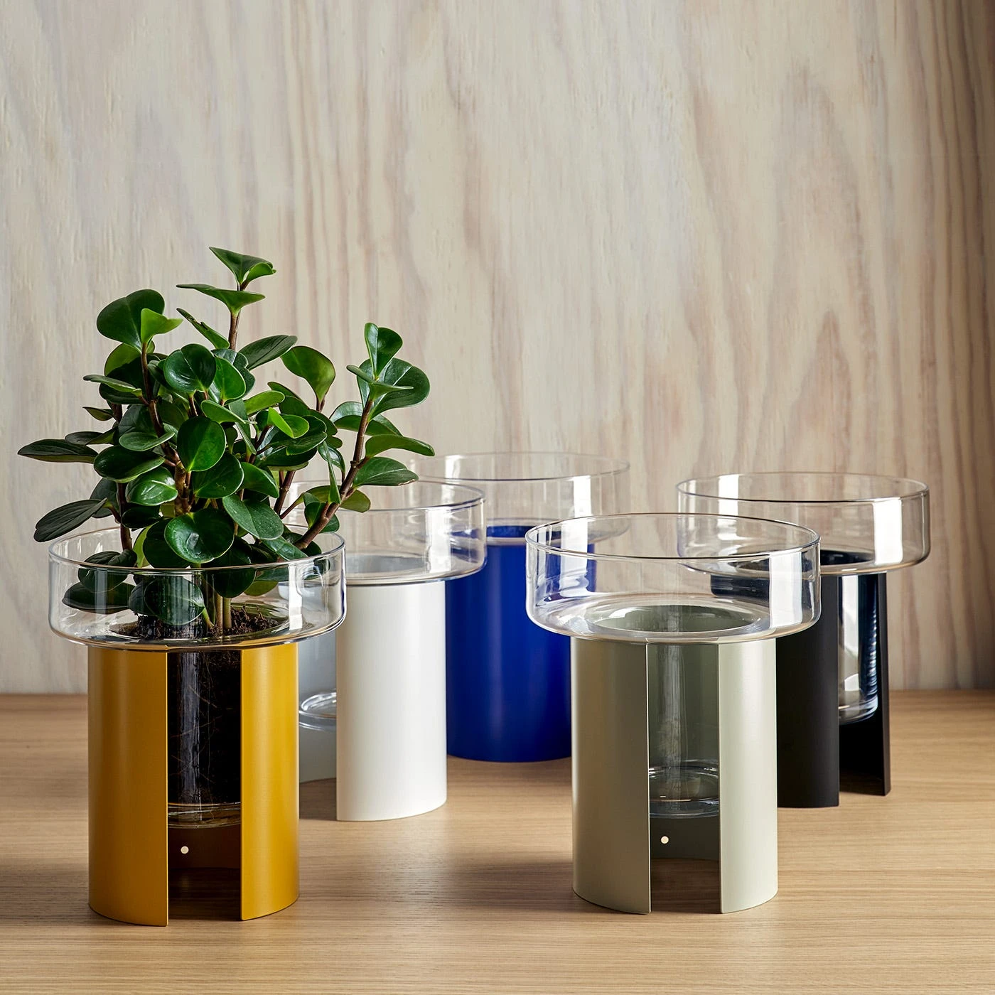 LSA International Terrazza Concrete Gray Planter 5 LSA International Terrazza Concrete Gray Planter - Image 3