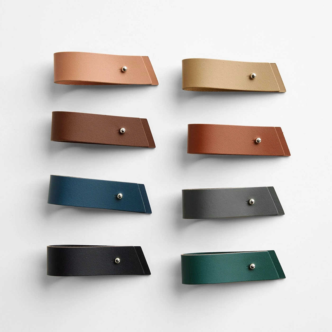 Pecan Leather Napkin Holders Set Of 4 5 Pecan Leather Napkin Holders Set Of 4 - Image 3