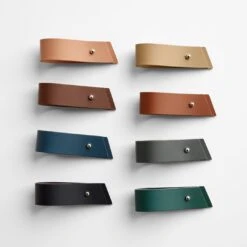 Deep Teal Leather Napkin Holders Set Of 4 -Furniture Store vacavaliente napkin holder group mix 1 5