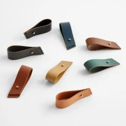 Deep Teal Leather Napkin Holders Set Of 4 -Furniture Store vacavaliente napkin holder group mix 2 5