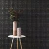 Lattice Gold Wallpaper -Furniture Store wallpaper lattice gold 1