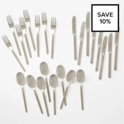 Walter Stainless Steel 24pc Flatware Bundle