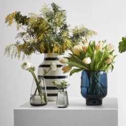 Aqua Culture Gray Large Vase -Furniture Store web or social mother s day vases v1