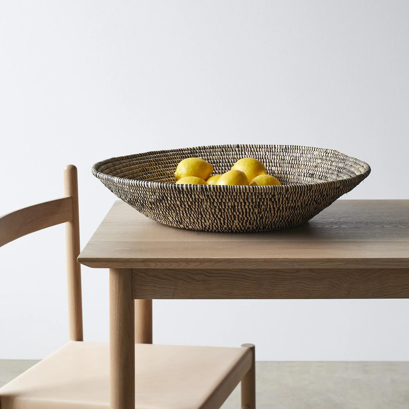 Heathered Black And Natural Bowl 24" - Image 3