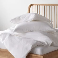 White Linen Duvet Cover 11 White Linen Duvet Cover -Furniture Store white linen bedding 2