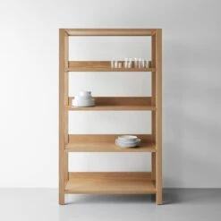 Wolcott Sand Large Bookcase -Furniture Store wolcott sand large bookcase alternate