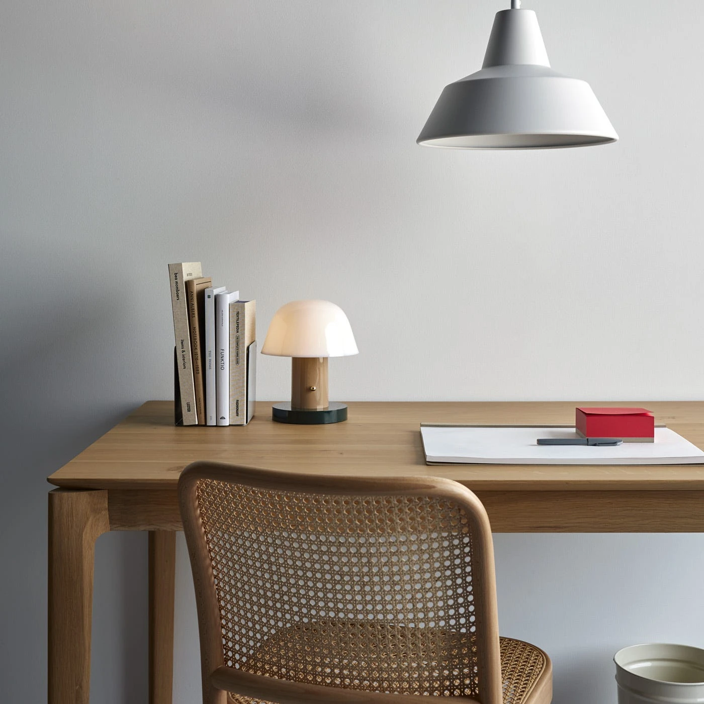 Bok Oak Dining Table 55" - Image 14